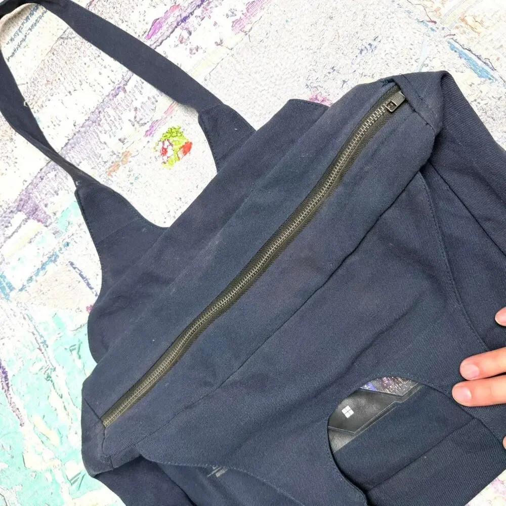Upcycled Shoulder Bag, Handmade One of a Kind Bag, Recycled Jeans Purse